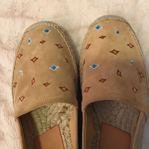 Rag & Bone Adria Suede Espadrilles Sz 9